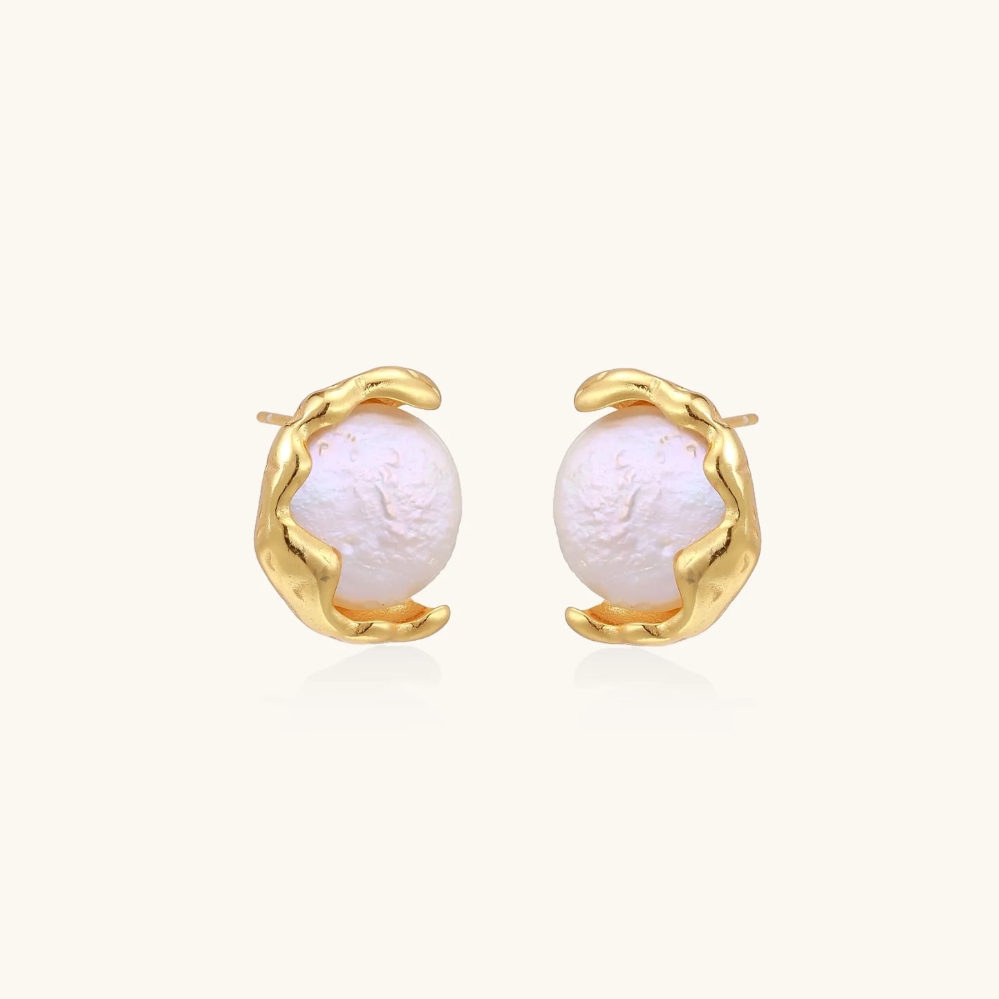 Pearl Embrace Studs