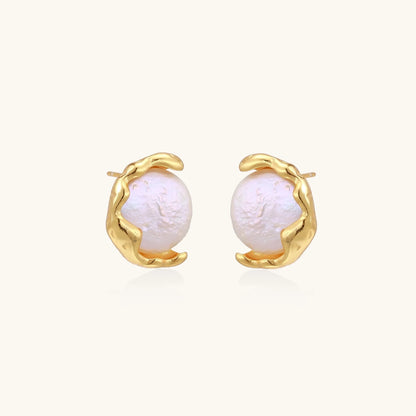 Pearl Embrace Studs