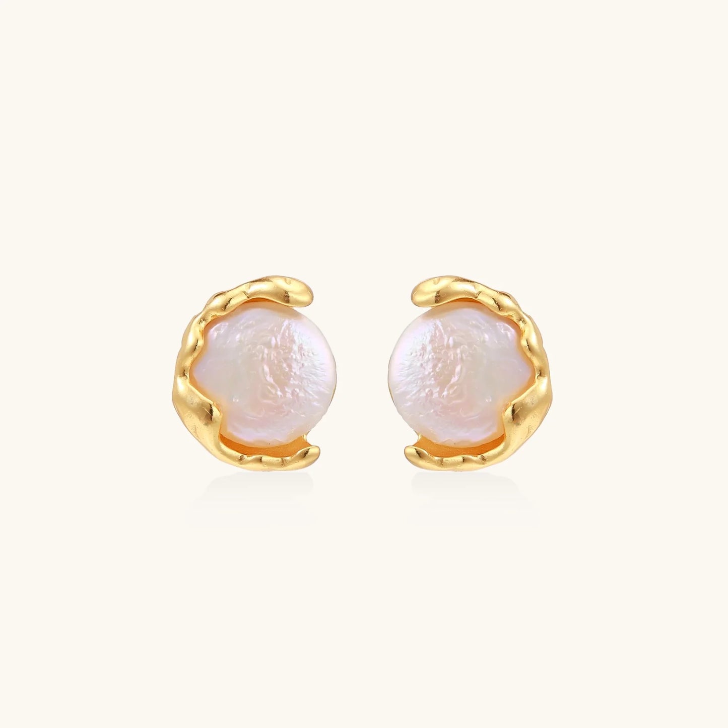 Pearl Embrace Studs