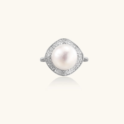 Pearl Halo Dreams Ring
