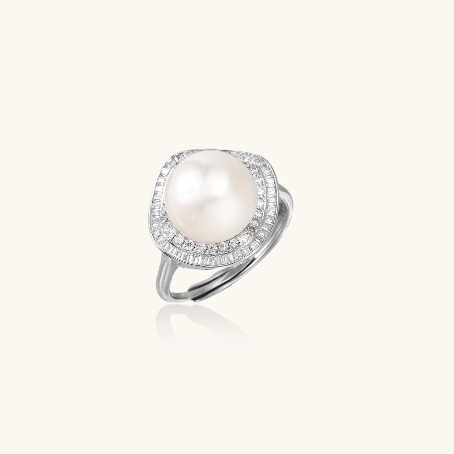 Pearl Halo Dreams Ring