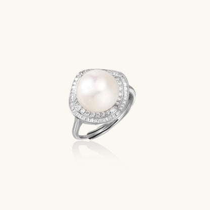 Pearl Halo Dreams Ring