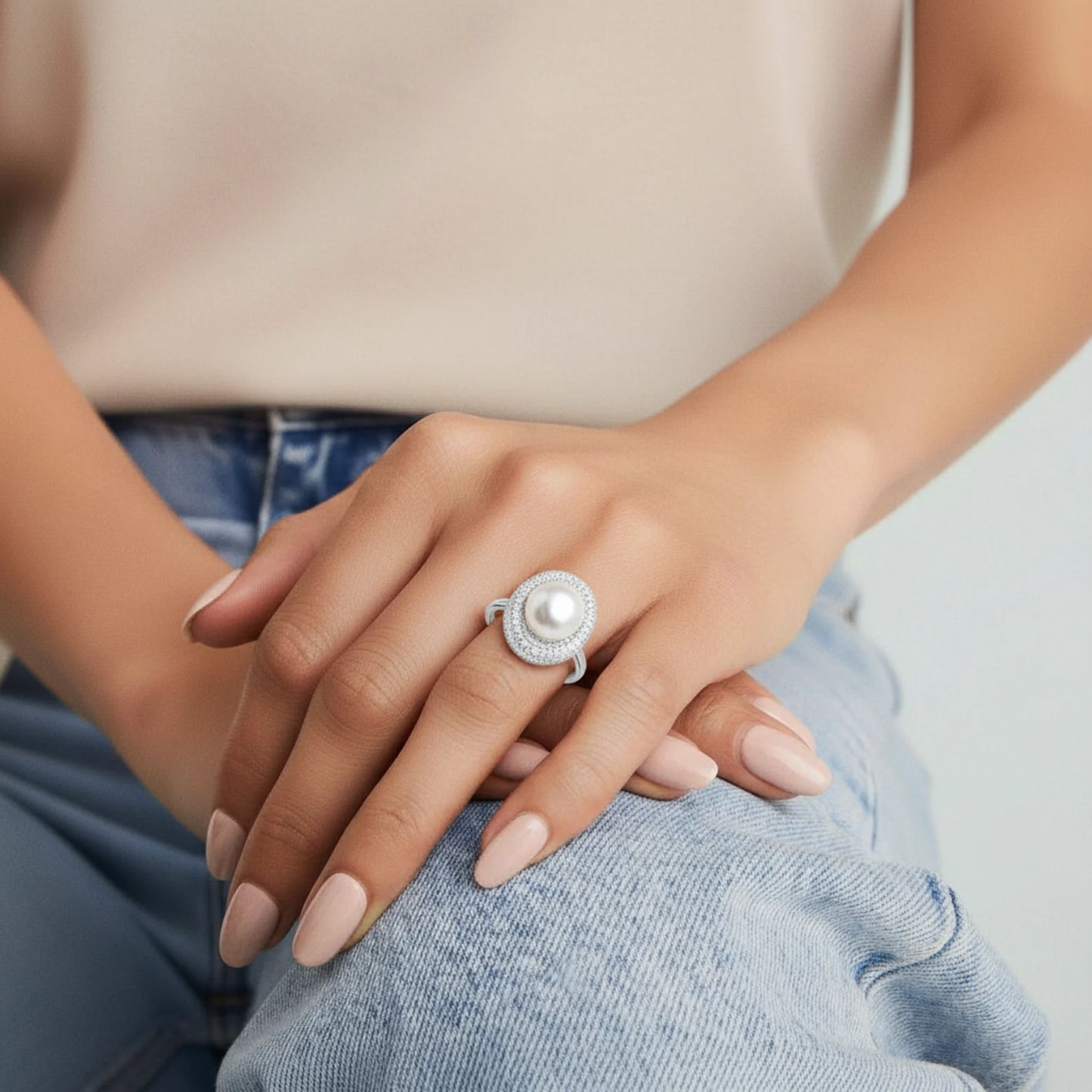 Pearl Constellation Ring